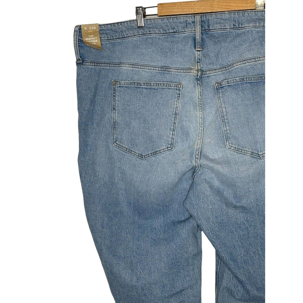 NWT Madewell Womens The Perfect Plus Vintage Jeans 26W Denim Magic Mom Jeans - Picture 11 of 16